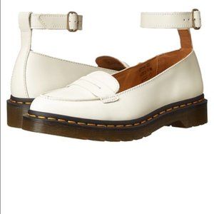 Dr. Marten Leonie Ankle Strap Penny Loafer Sz 11